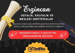 Erzincan Sertifika Nasıl Alınır