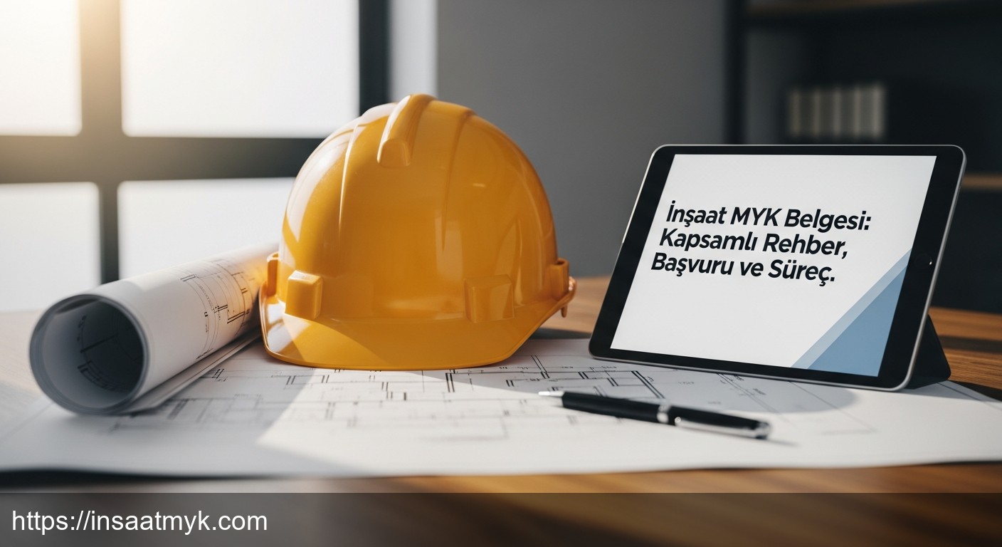 İnşaat MYK Belgesi: Kapsamlı Rehber, Başvuru ve Süreç