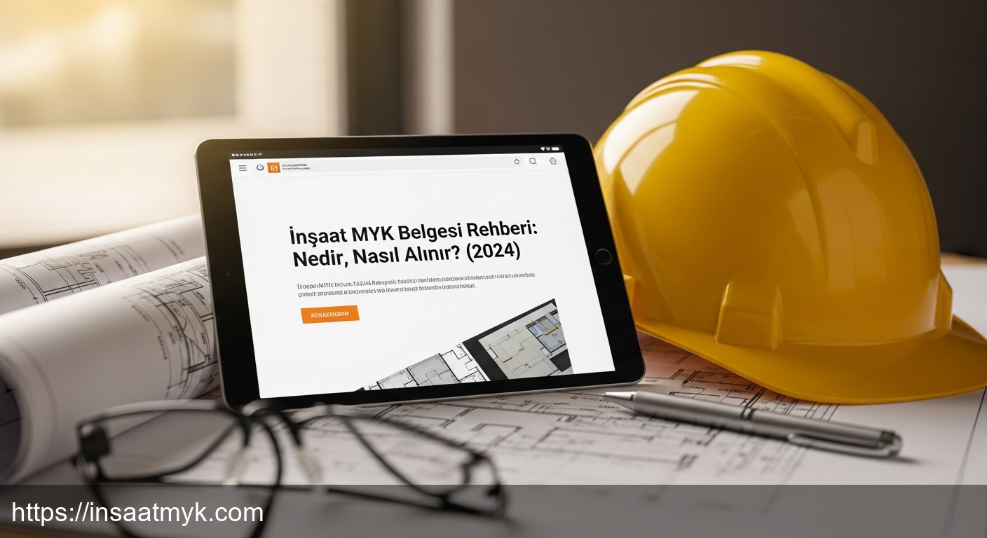 İnşaat MYK Belgesi Rehberi: Nedir, Nasıl Alınır? (2024)