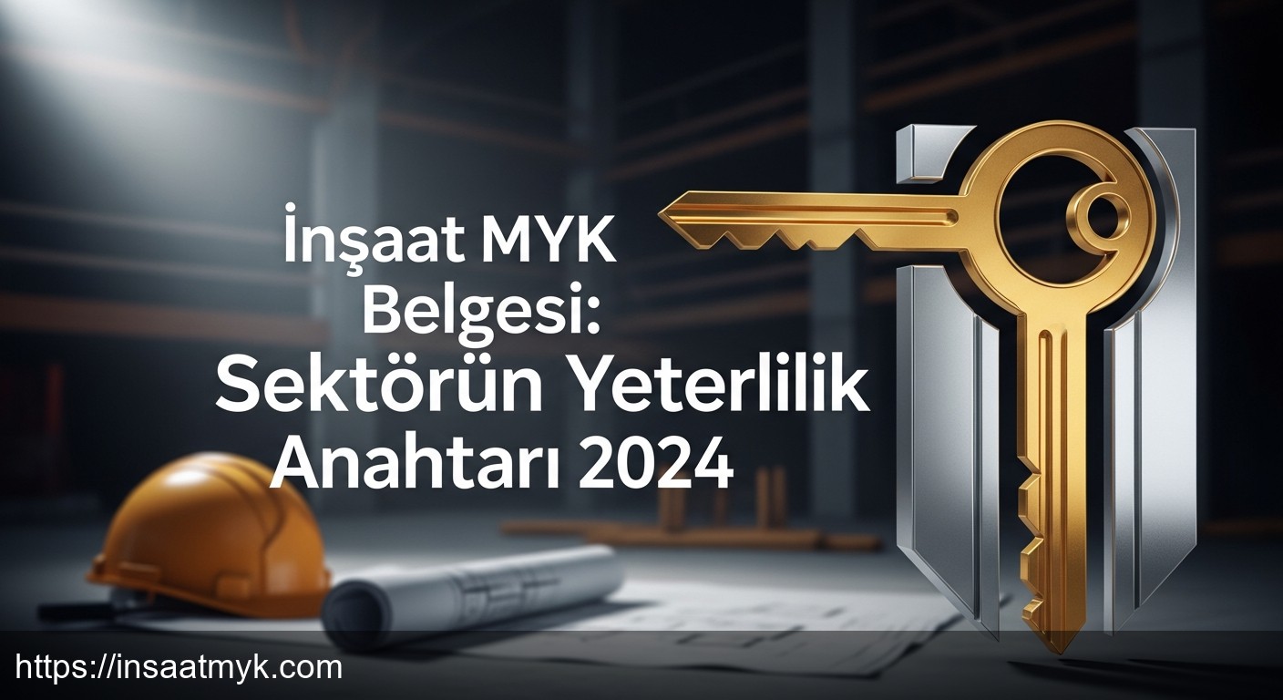 İnşaat MYK Belgesi: Sektörün Yeterlilik Anahtarı 2024