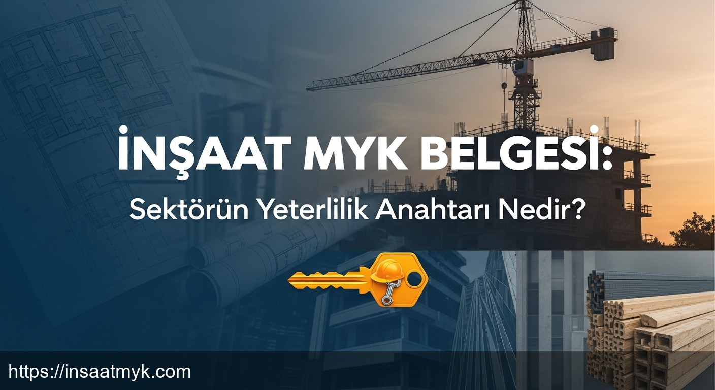 İnşaat MYK Belgesi: Sektörün Yeterlilik Anahtarı Nedir?